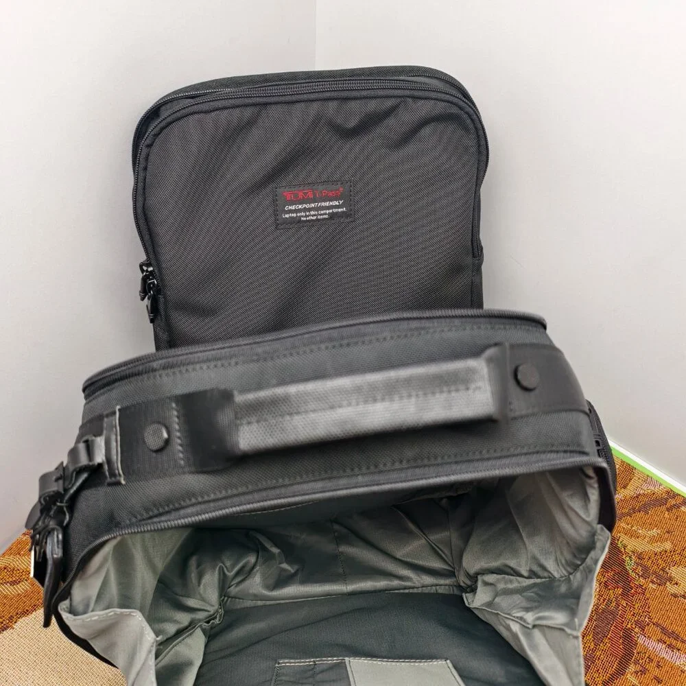 🌺TUMI Alpha 3 Backpack | Ballistic Nylon Large Capacity | Business & Travel